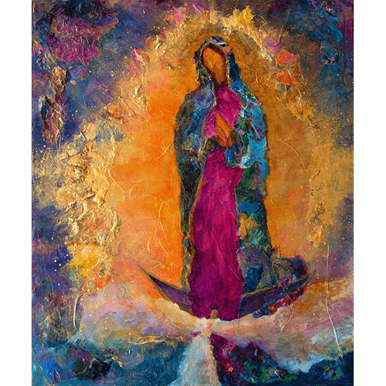 Divine Guadalupe Print Image