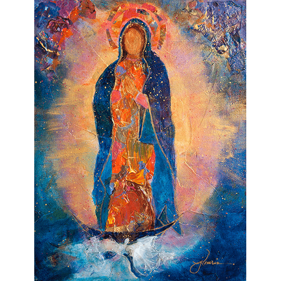 Guadalupe Queen of Angels Print Image